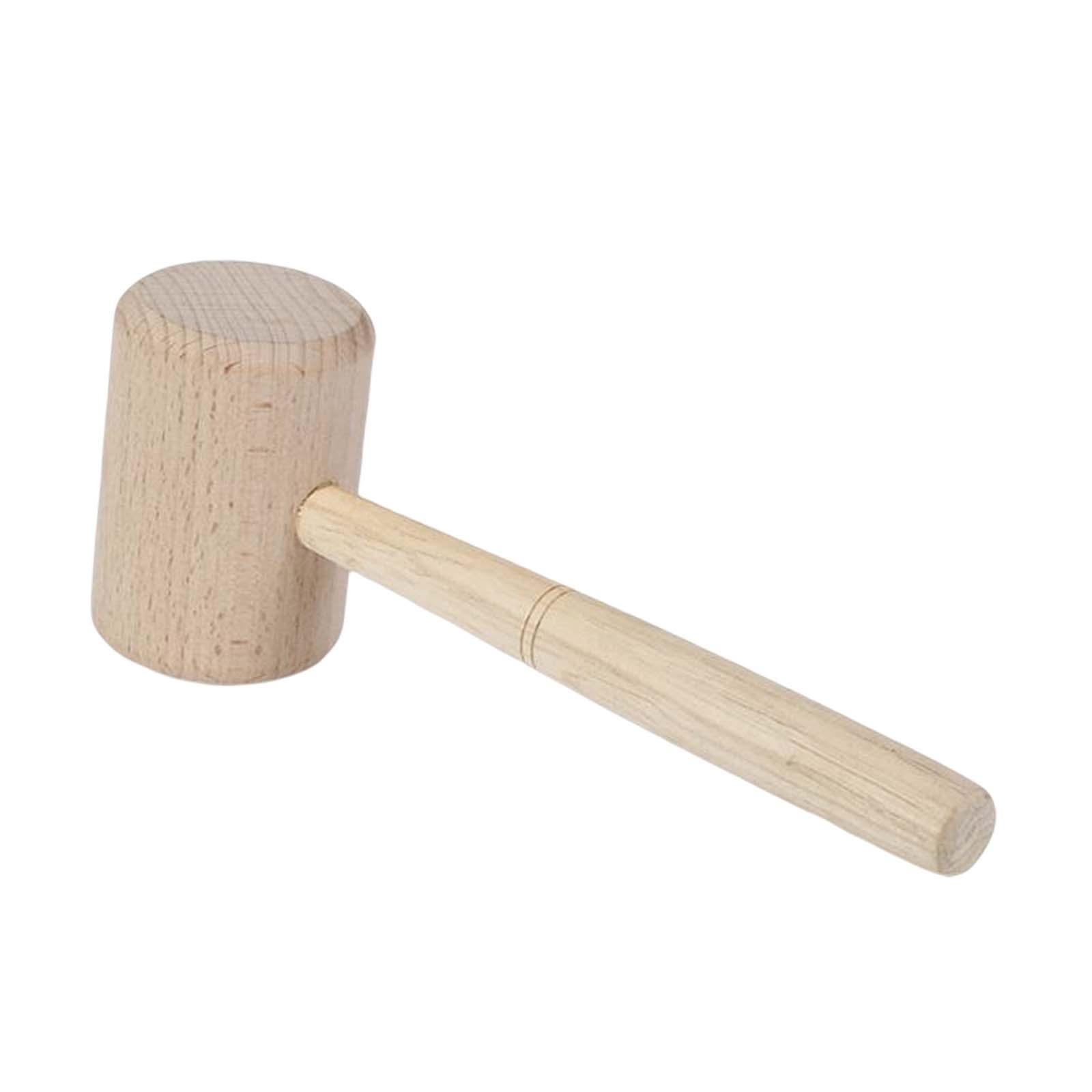 Wooden Mallet Carving - Martillo de madera maciza de haya,