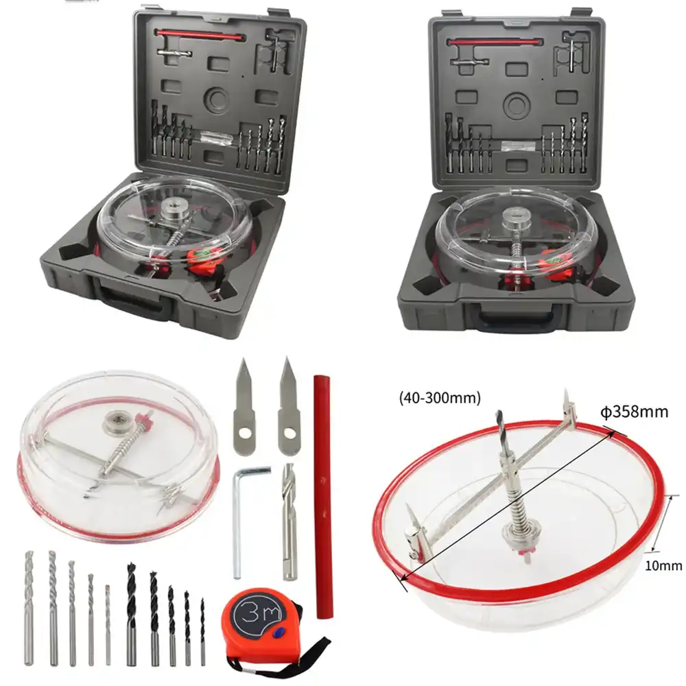 Woodworking Kits - Juego de brocas ajustables para sierra