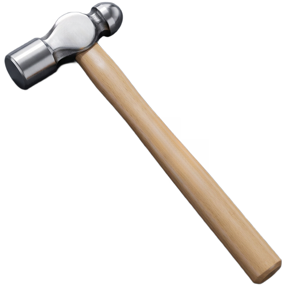 Woodworking Workshop Design - Martillo de punta esférica diseñado para