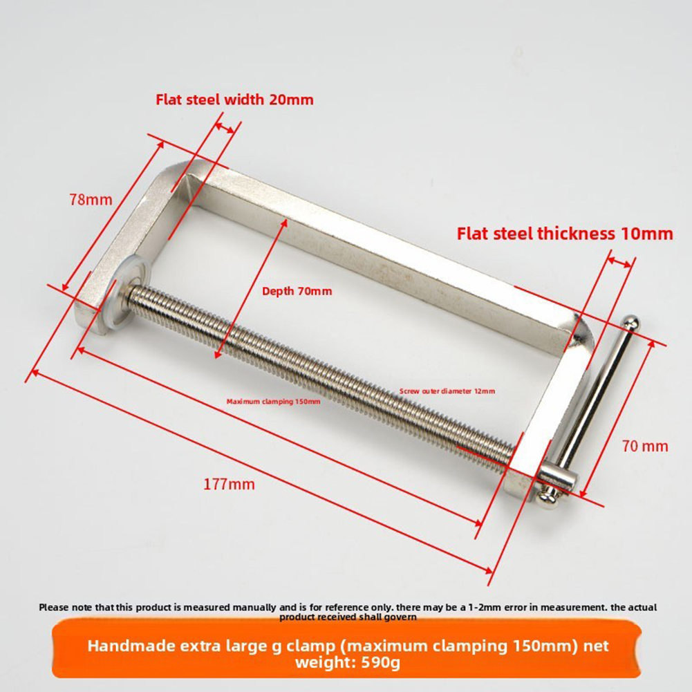 Abrazadera en G de alta resist - Woodworking Workshop Design reseña y precio
