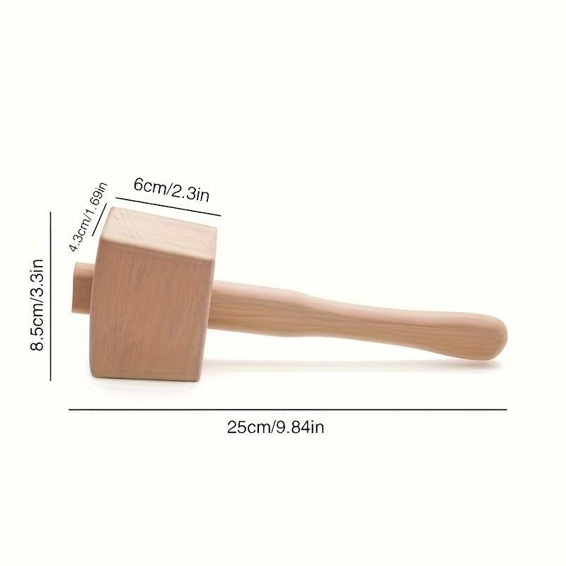 1 pieza DIY Martillo de carpin - Wooden Mallet Carving reseña y precio