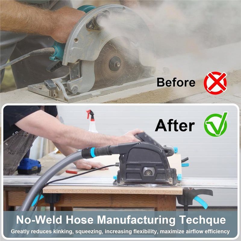 B69C para sistema de mangueras - Woodworking Vacuum System reseña y precio